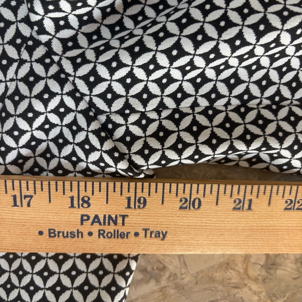 Kasper Women's Black and White Blazer Size 8 Monochrome Patterned - Picture 10 of 11